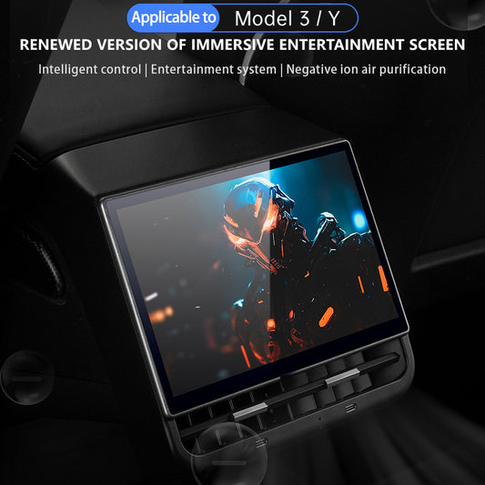 8.66 Inches Rear Screen, Android Rear Entertainment Screen,Advanced Upgrade For Tesla Model 3/Y