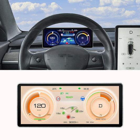 Android 4G OTA  10.25 Inch Dashboard Touch Screen for Model 3/Y