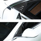 Real Carbon Fiber Rearview Mirror Triangle Cover for Tesla Model 3/Y